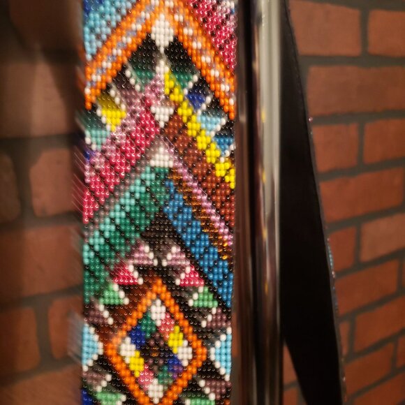 Custom Hand Beaded Fringe Hobo - Picture 5 of 12